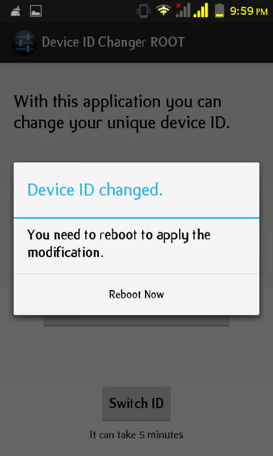 android device id changer
